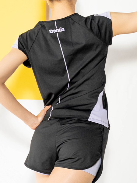 Dahlia 新体操 練習用ウェア 上下セット｜Tシャツ＆スパッツ